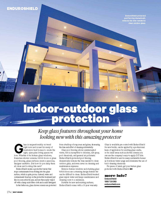 EnduroShield in Best Homes Magazine