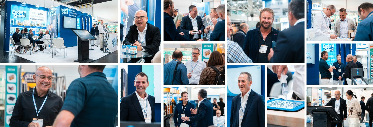 enduroshield team at glasstec